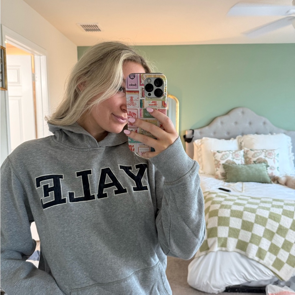 League Heather Gray Hoodie